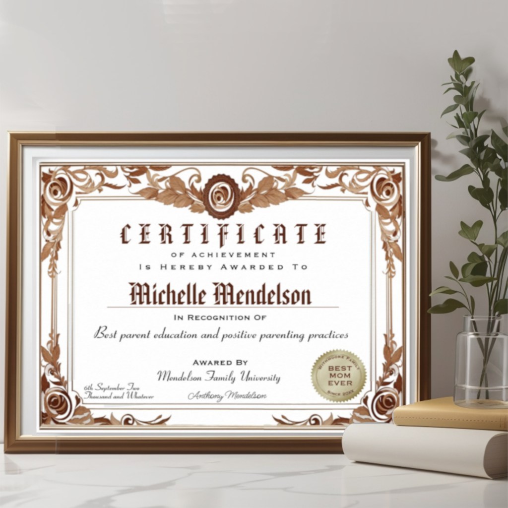 custom fake professional certificate diploma.